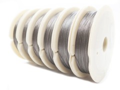 Tiger Tail Beading Wire | 328 Feet or 100 Meters | 0.35mm-0.45mm | 1 Roll