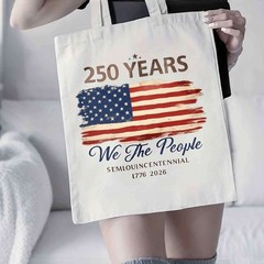 1pc 250th Anniversary We The People Iron-On Patches USA Flag Durable