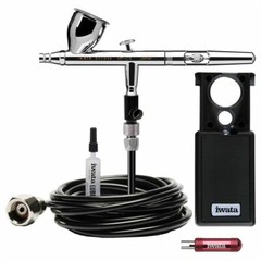 ANEST IWATA MEDEA Airbrush HP-CS Eclipse 0.3mm 1/4oz. 7ml with air hose HP-CS-JP
