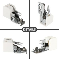 Sewing Machine Side Cutter Overlock Presser Foot Tool For Brother Singer Janome