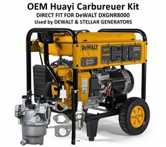 Genuine Huayi Carburetor for DeWALT DXGNR8000 8000 Watt Generator OEM Carb