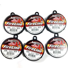 FireLine Beading Thread Cord Beadsmith 4LB 6LB 8LB Crystal Smoke Black 50 yard