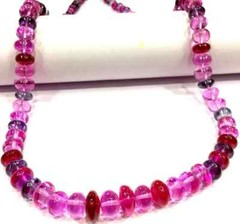 Extremely Beautiful Multi Sapphire Color Rondelle Beads Smooth Polished Beads.