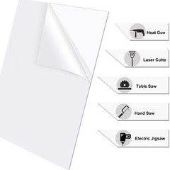 Clear Transparent PETG Vivak Moldable Plastic Film Flexible Frame Sheet Panel