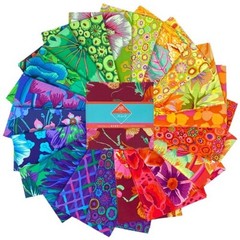 5″ Charm Pack – Kaffe Fassett Spectrum FreeSpirit Cotton Fabric Precuts M518.05
