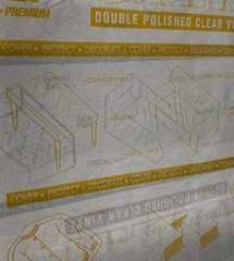 Clear Vinyl All Gauge Isinglass Marine Boat Double Polished By The yard 54″ Wide