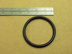 3″ Black Welded Steel O Rings (Pack Of 5) SCA