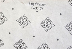 MAMBI Vintage Bugs Glossy Stickers 2001 Scrapbook Junk Journal New Old Stock