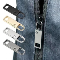 2x Zipper Fixer Repair Pull Tap for Pants, Luggage, Boots, Bags Replacement Tool