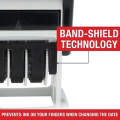 Mark 2000 – S120 Self-Inking Date Stamp – Black Color Single unit