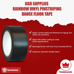 Yellow Vinyl Pinstriping Tape: 1 in. wide x 108 ft. length
