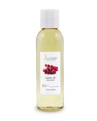 PURE PREMIUM USP GRADE CASTOR OIL COLD PRESSED NATURAL HEXANE FREE 4 OZ