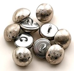 A 5. Lot of 10 ANTIQUE METAL BUTTONS (€0.30 pcs) 14 mm.