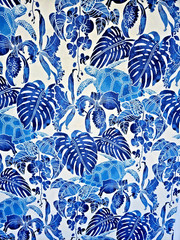 NEW – Tommy Bahama Tortuga Bay Outdoor/Indoor Fabric 54″ W – 3 Yds 1 Piece