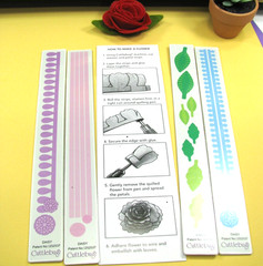 Sizzix, Big Shot, Cuttlebug, Flower Making, DAISY, MAKE 3D Flowers, 4 DIES, SALE