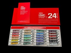 Holbein Artist’s Watercolor Paint 5ml Tubes,24, 30Sets, 5ml Tubes, W405