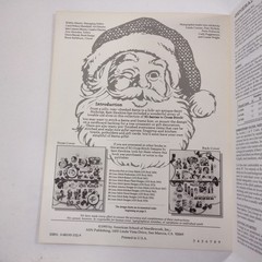 50 Santas To Cross Stitch By Sam Hawkins American School Of Needlework 3616