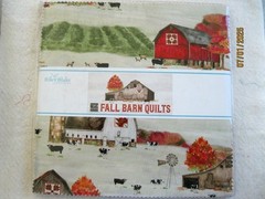 Riley Blake Fall Barn Quilts – layer cake 10″ square, 42 pcs.