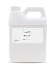 HEXANE FREE PURE USP GRADE CASTOR OIL COLD PRESSED NATURAL 4 OZ TO 7 LBS