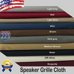 All Colors Stereo Speaker Grill Cloth Fabric 36″ x 66″ 16.5 Square Feet FT 3D US