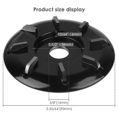 Wood Turbo Carving Disc Curve in 8 Teeth by
