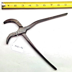 Antique UNION WHITCHER No. 4 Cobblers Lasting Pliers, Pat’d !0-25-1897, USA