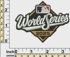 World Series 2025 Embroidered Iron / Sew-On Patch