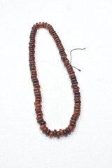 Brown Horn Rondelle Beads