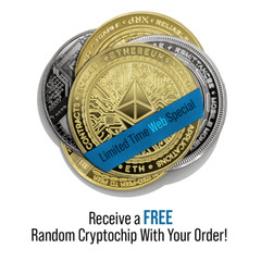 Cryptochips | AAVE Physical Cryptocurrency Coin