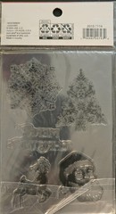 Park Lane Holiday Papercrafting Clear Stamps 5 Pc Christmas Set