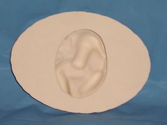 Ceramic Bisque~~ Ready to Paint~~ Rustic Moose insert~FREE SHIPPING in USA