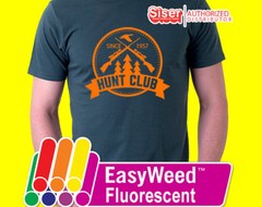 Siser EasyWeed Fluorescent Neon Heat Transfer Vinyl HTV for T-Shirts 12″ Roll(s)