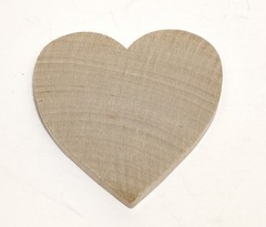 25 Unfinished Wood Hearts 2-1/2″ Tall ~4-7mm Thick (Varies) Valentines Project