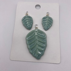 5 sets Jewelry Pendant Trinket Leaf Charm Assorted Design for DIY Jewelry Making