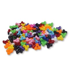 Tri Beads 500 Jewelry Making Supplies Art Craft Decorations Holidays Made in USA