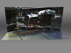 Original Trilogy Scenic Backdrop Display 6 Pack Star Wars Hasbro Kenner 3.75