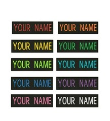 **LOVE IT OR IT’S FREE** Custom NAME TAG Embroidered “Iron on”, Free Shipping