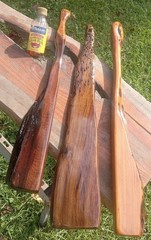 3 Pcs REAL! Louisiana Sinker Cypress & Magnolia Wood Kitchen Wall Art Paddles
