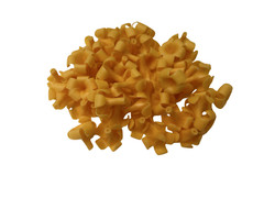 100 PCS Small Puakenikeni Clay Beads (1.8 cm) for Jewelry Making, Craft Supplies