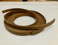 Lace Leather Saddle Strings – 3/8″ x 72″ – Medium Brown Latigo – 1 pair (F72)
