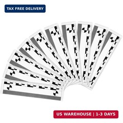 Marspark 10 Pcs Photo Macrographic Scale Markers Evidence Markers(White)
