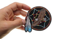 Eagle Dreamcatcher Small Patch – 3.5×3.5 inch – P3794