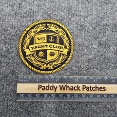 Yacht Club Patch Crest Coat Of Arms