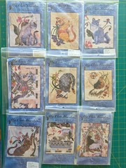 Maggie Walker My Cats Garden Quilt Patterns 1-9 Complete Full Set