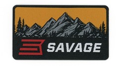 Savage Arms Patch Tactical Gun Logo Embroidered Iron-On Sew-On Retro Vest