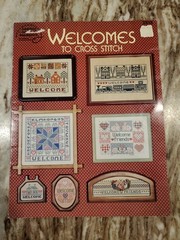 Vtg American School Of Needlework Cross Stitch Booklet Welcomes To Cross Stitch