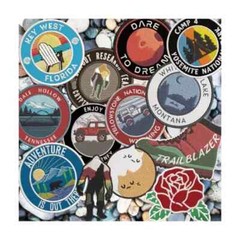 OLD SCHOOL Embroidered PATCH Biker Emblem Iron-on Applique Funny Saying New