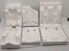 Vtg Mystic Ceramic Slip Mold Set M-310 6″ Kestner Body Legs Boots Arms Damaged