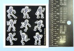 Skeleton Mini Sticker Sheet