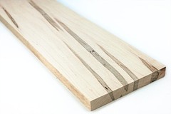 Ambrosia Maple Kiln Dried and Planed Flat Boards – 1″ Thick – Free Shipping